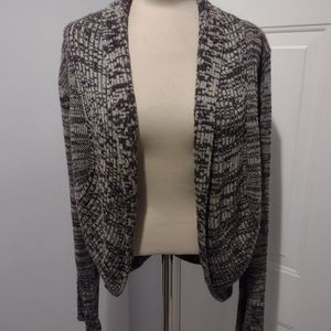 l.e.i XXL Brown Tan/ Cream Sweater